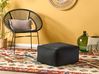 Pouf BOULDER Schwarz