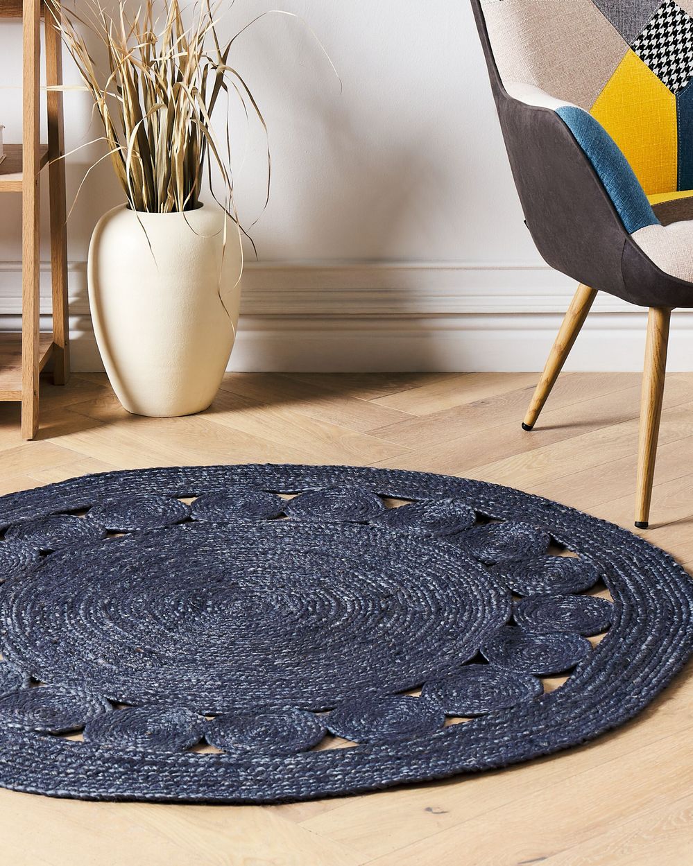 Tapis Pour Chaise De Bureau Antidérapant 120x160cm Highdi - Protection Sols Durs, Réduction Bruit, Couleur Crème - 4