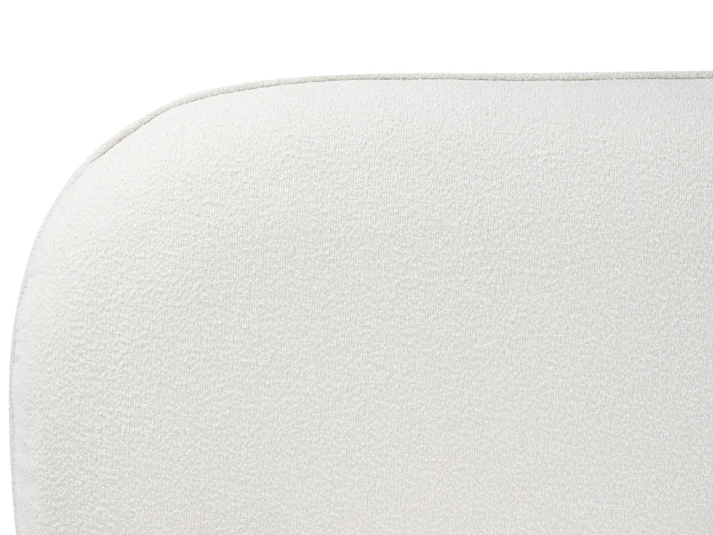 Bed Boucle BAYEL 160 x 200 cm (EU King Size) Off-White_1056393