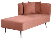 Rechtsseitige Chaiselongue RIOM Stoff Rot_949779