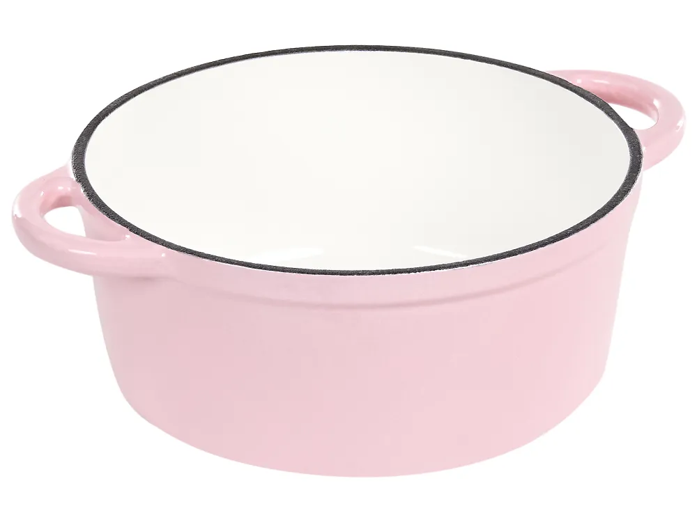 Gusseisen Kochgeschirrset 8-teilig FEURA Pastellrosa_1170278