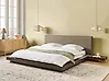 Wasserbett Bouclé ZEN 180 x 200 cm Dunkle Esche