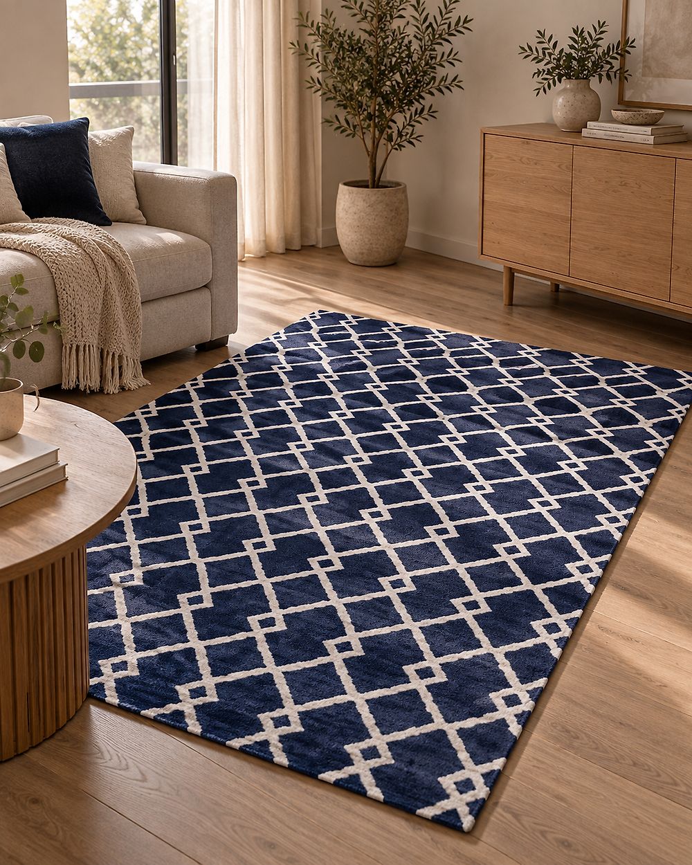 Tepi SERRES Plavo 160 x 230 cm