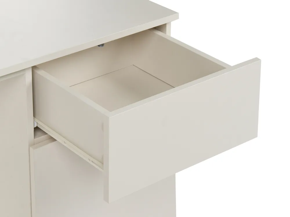 Schreibtisch LEXTON 120 cm 60 cm mit Schubladen Hellbeige_1102608
