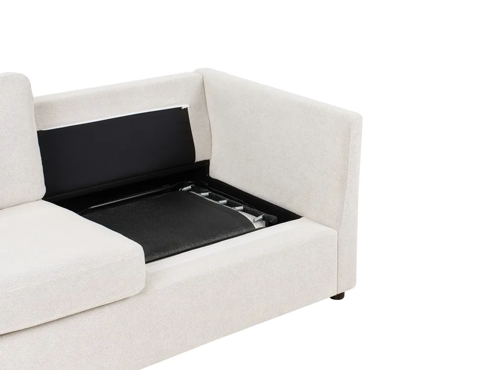 Sofa Bed INKOO Fabric Off-White_984808
