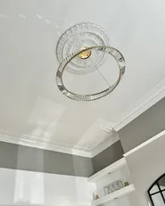 LED Chandelier ROSENDE Metal Gold_969696