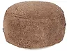 Pouf KANDHKOT Baumwolle Braun