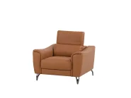 Sofa Set 4-Sitzer NARWIK Echtleder Braun_720648