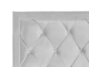 Bed with Storage Drawers LIEVIN Velvet Light Grey 180 x 200 cm (EU Super King)_858085