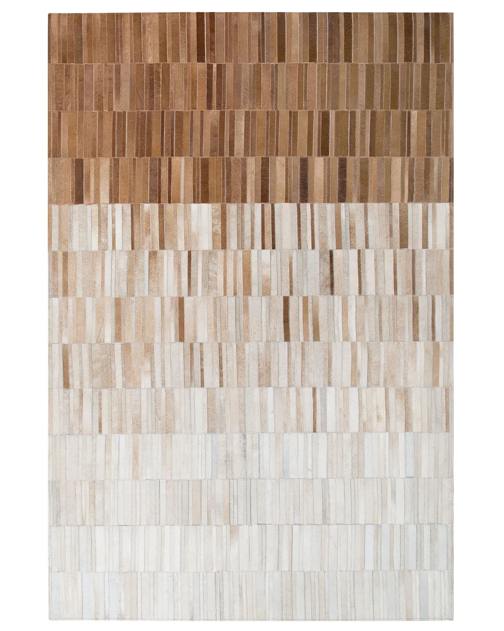 Rug YAGDA Beige 140 x 200 cm Leather_851009