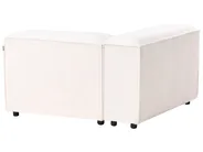 Modul Ecksofa 5-Sitzer ARDAL Bouclé Cremeweiß rechtsseitig_1011546