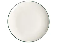 Tafelservice 12-teilig CUMIN Porzellan Cremeweiß / Grün_1061462