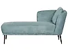 Rechtsseitige Chaiselongue ARTHEZE Stoff Blau