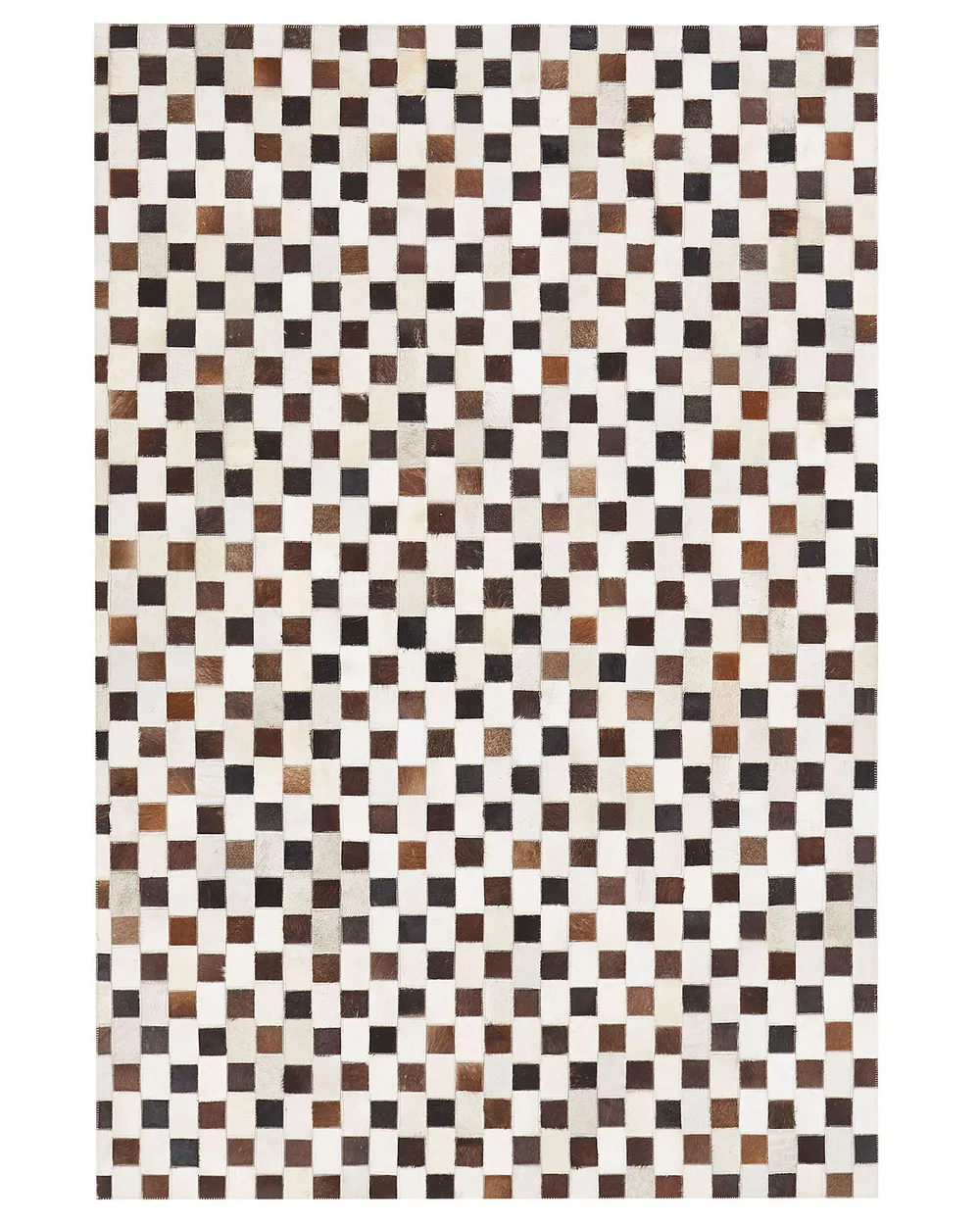 Rug KAYABEY Beige 140 x 200 cm Leather_780696