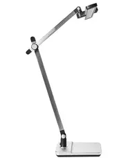 LED Schreibtischlampe SERPENS mit Dimmer Silber_1019251
