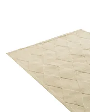 Teppich LUNARA Hellbeige 200 x 300 cm Wolle_1144354