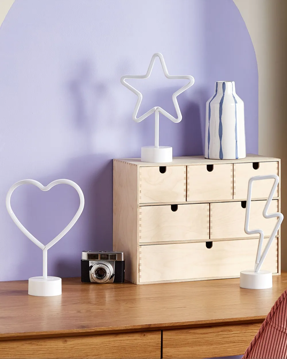 LED Neonlicht 3er Set FLORETTA Bunt_847777