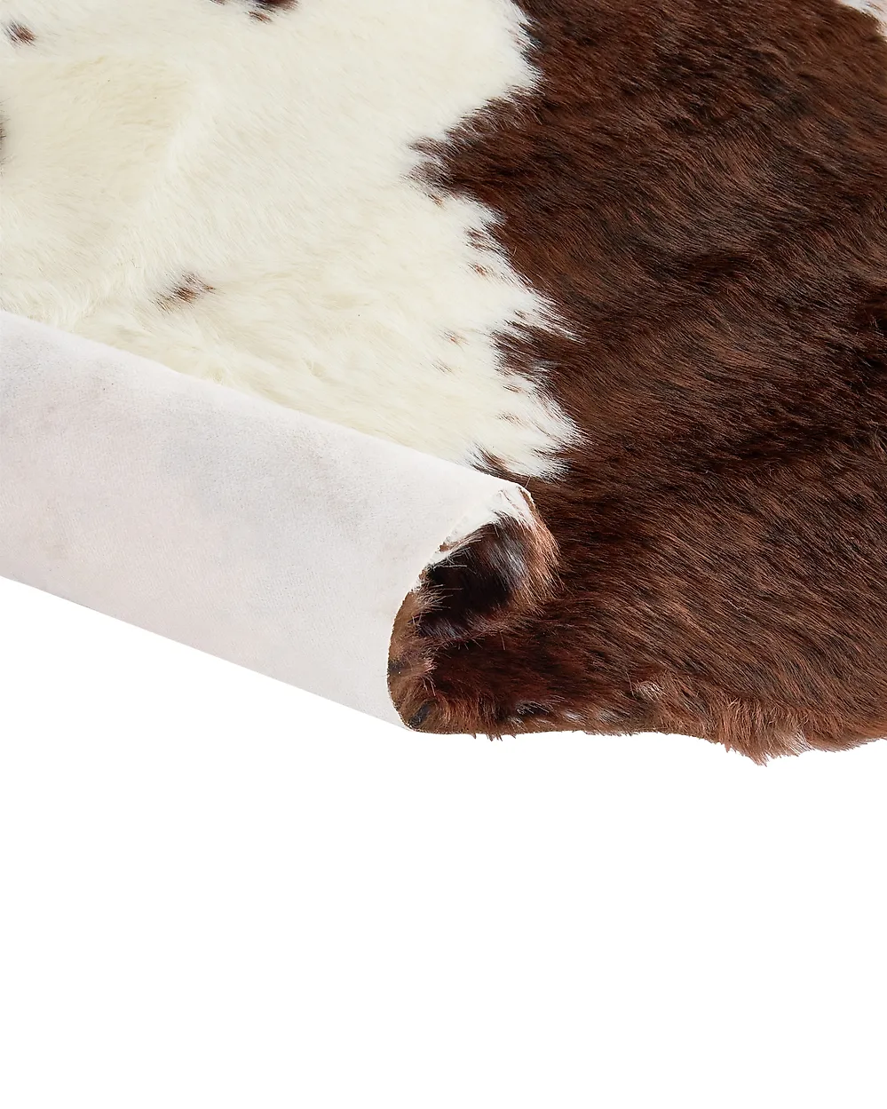 Faux Cowhide Rug BOGONG Dark Brown 150 x 200 cm_1179863