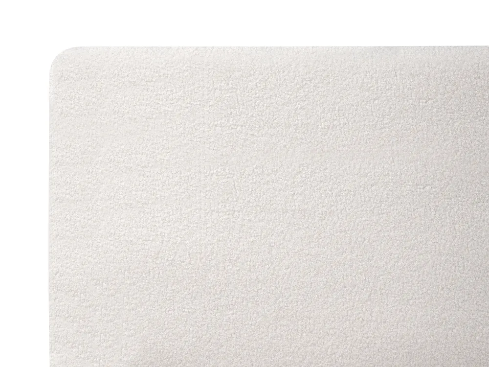 Krevet Buklé MELLE 140 x 200 cm Krem bijela_965637