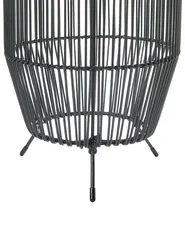 Solarbetriebene Laterne DONGWE 70 cm Schwarz_1042977