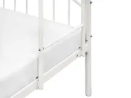 Hochbett Metall CHARTRES 90 x 200 cm Weiß_976855