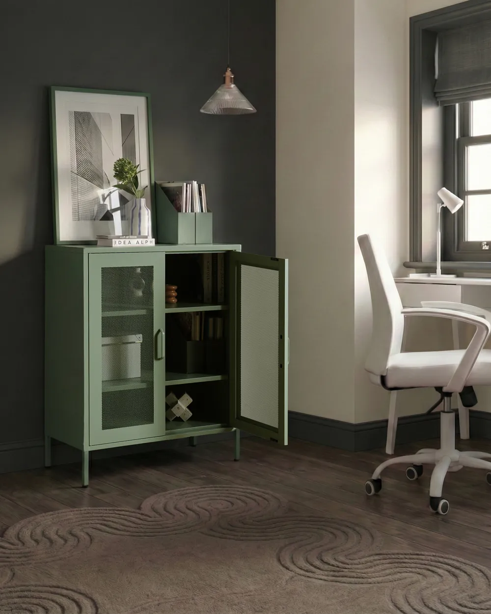 Schrank WAKATIPU Metall Mintgrün_1053195