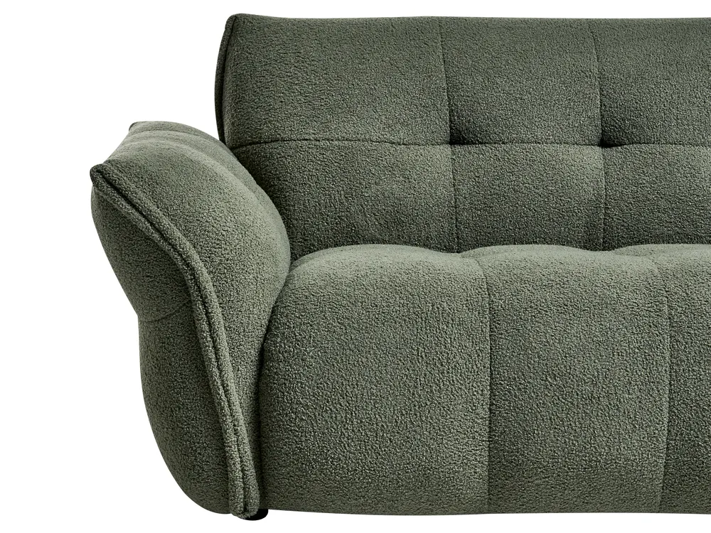 Sofa 2 Seater HALBA Boucle Green_1002554