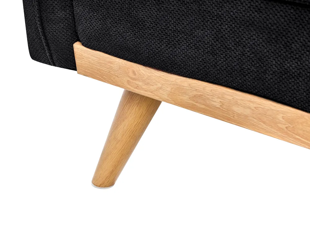 Sofa Bed ASAA Fabric Black_993927
