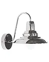 Wandlampe LUZA Metall Silber