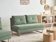 Sofa Set 6-Sitzer JERSLEV Stoff Hellgrün_1013646