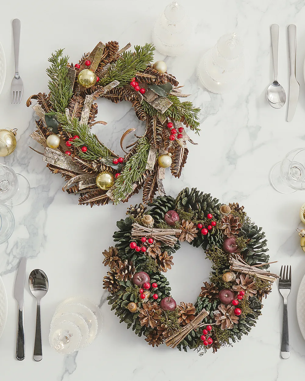 Christmas Wreath NURMES 35 cm Green_1085061