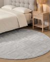 Teppich KEVIREL Grau ø 160 cm