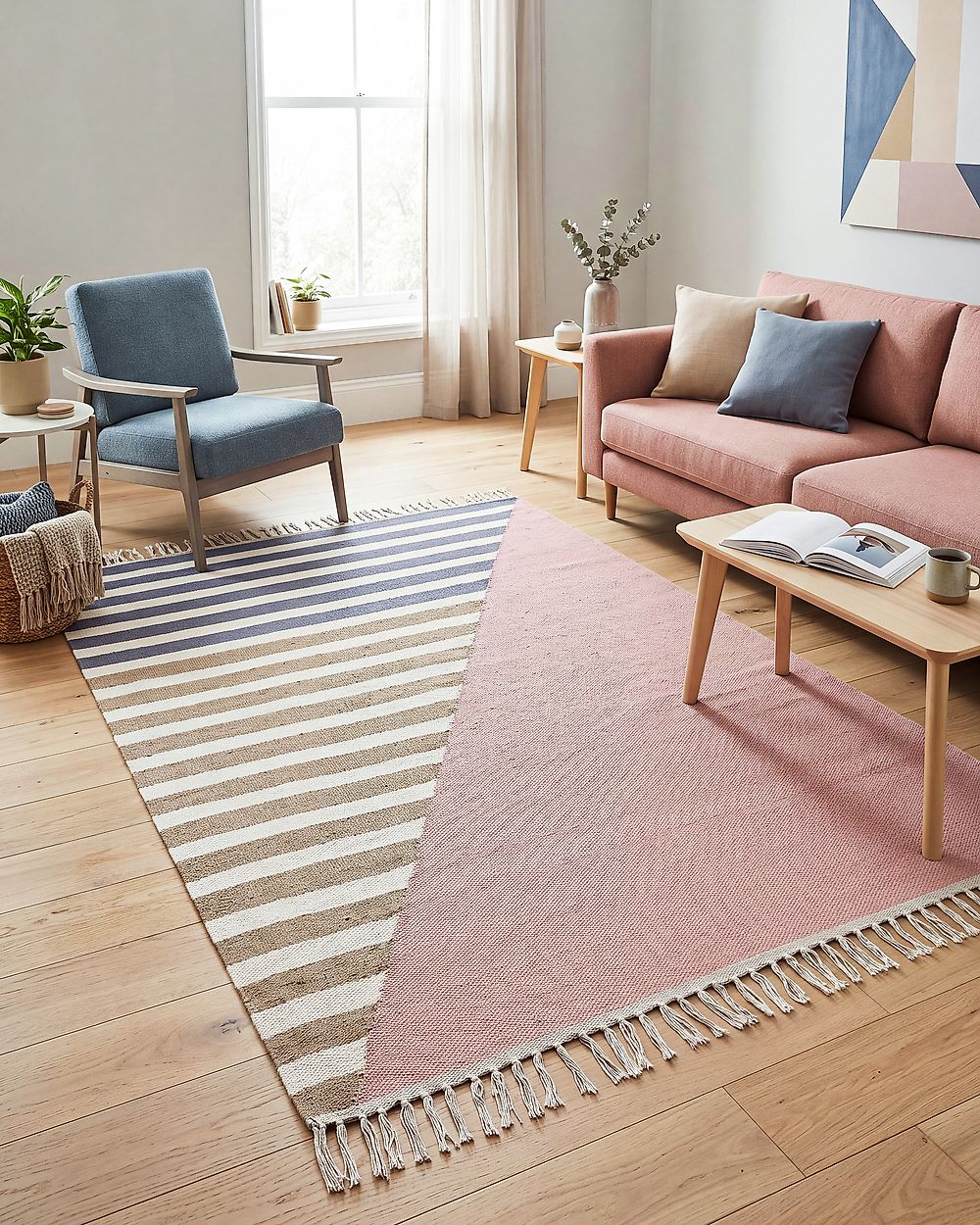 Rug ENGIZ Multicolour 140 x 200 cm Wool