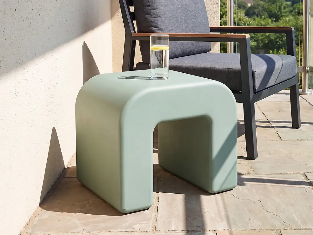 Set of 2 Side Tables MOZIA Green_1166136