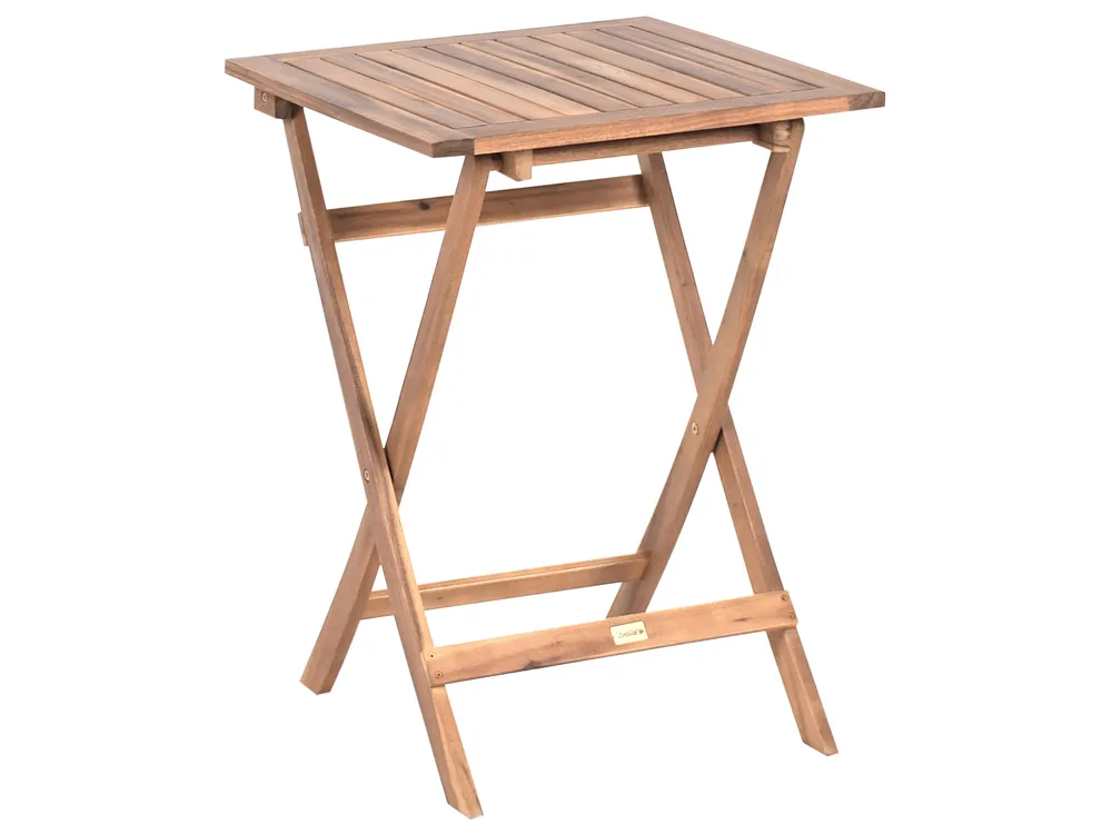 Bistro Set CONIOLO Akazienholz Braun / Schwarz_987010