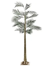 Gartendekoration LED PALJAVESI 175 cm Baum Gold_1014892