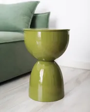 Side Table CANYON Metal Olive Green_1107157