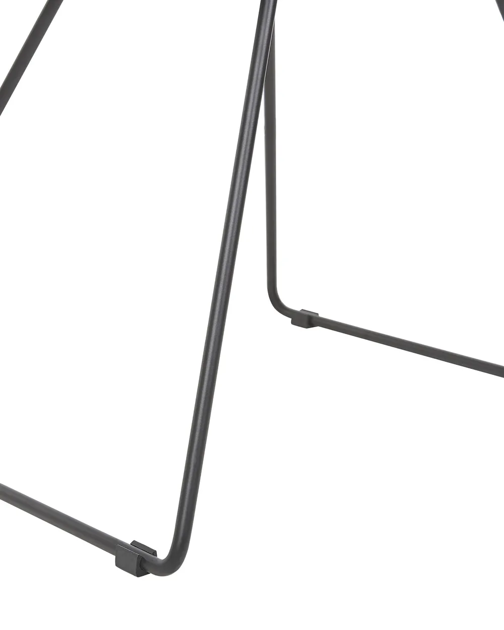 Esszimmerstuhl 2er Set HARLAN Metall Schwarz_789904