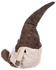 Weihnachtsdekoration 3er Set TUUSULA 36/54/80 cm Zwerg Braun_1175491