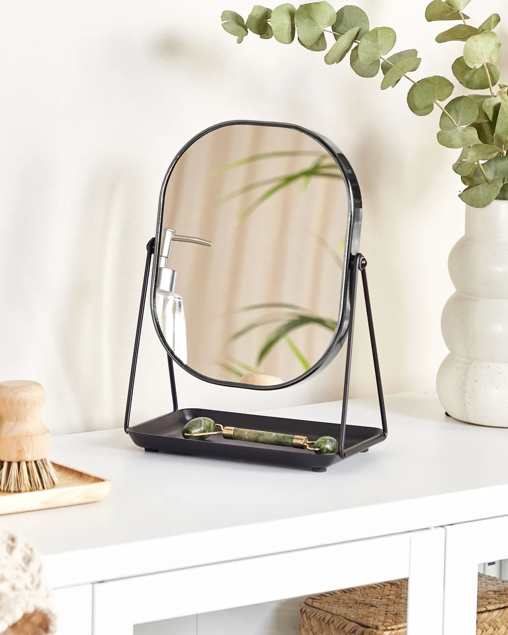 Makeup Mirror CORREZE Black
