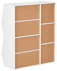 3 Tier Shelving Unit DARLOT 93 cm White_963172