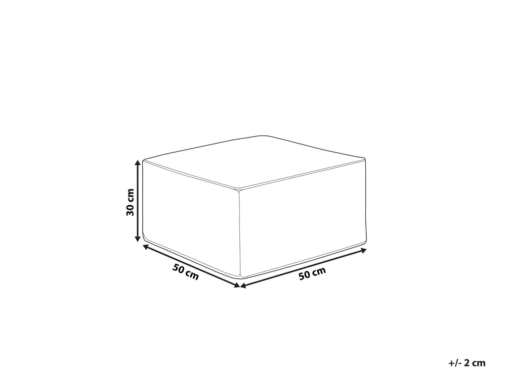 Pouffe BOULDER Off-White_811298