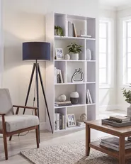 Bücherregal mit 5 Ebenen ORILLA 174 cm Weiß_1145620