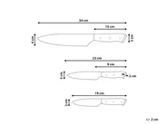 Set of 3 Knives IKEDA Black_1022880