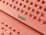 Sonnenliege OSSIMO mit Relaxfunktion Kunststoff Rot_1032263