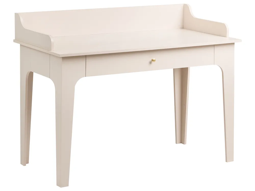 Schreibtisch MONTIRA 118 cm 60 cm Hellbeige