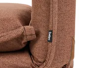 1-Sitzer Schlafsofa DELLEN Stoff Braun_1031427