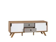TV-Möbel ACTON Braun / Weiß_749648