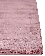 Rug GESI Pink 140 x 200 cm Viscose_837735
