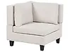 Corner Seat UNSTAD Fabric Light Beige